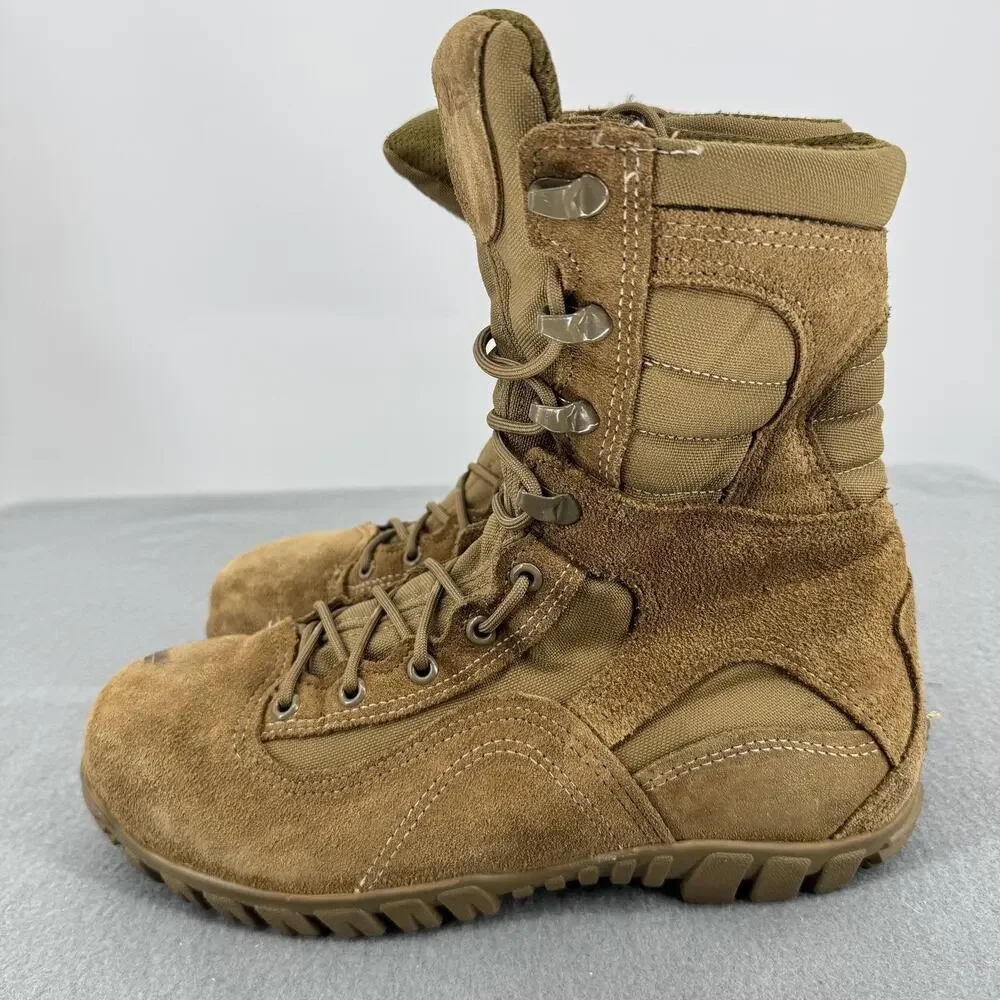 Belleville 533ST Coyote Steel Toe Combat Boots Mens 8 Womens 10 Military USA